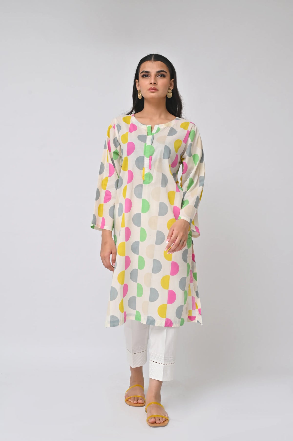 Polka Dot Kurti (F16)