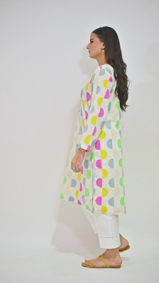 Polka Dot Kurti (F16)